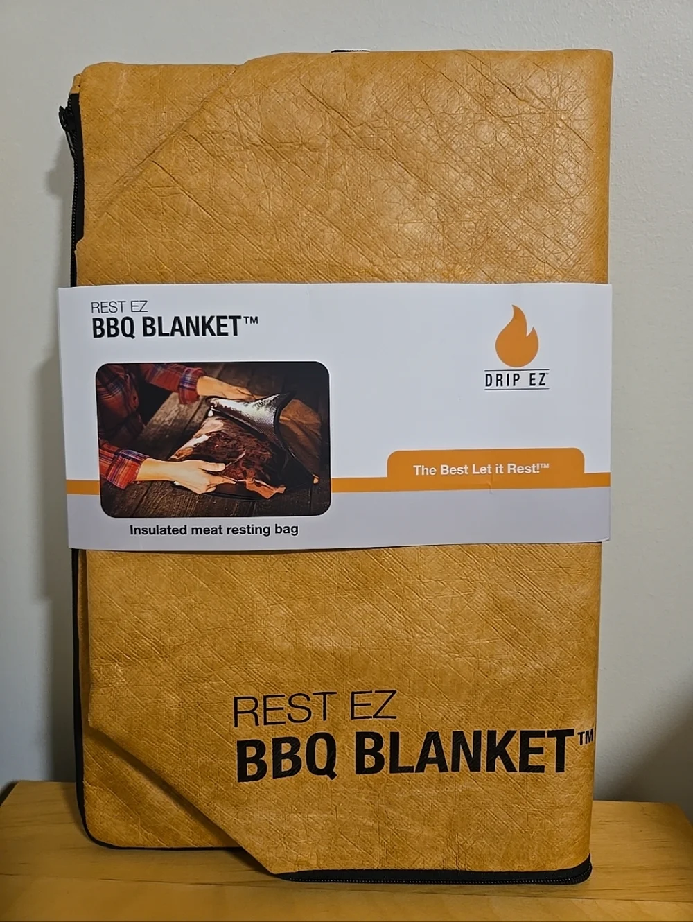 BBQ Blanket for Resting Meat, Reusable Insulated BBQ Meat Resting, NWT Lol - Picture 1 of 4
